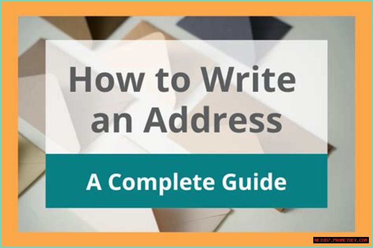 Mastering The Art Of How To Write US Address