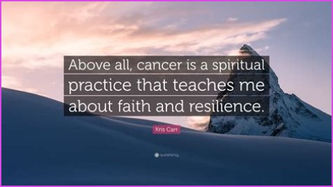 Overcoming Cancer And Finding Faith