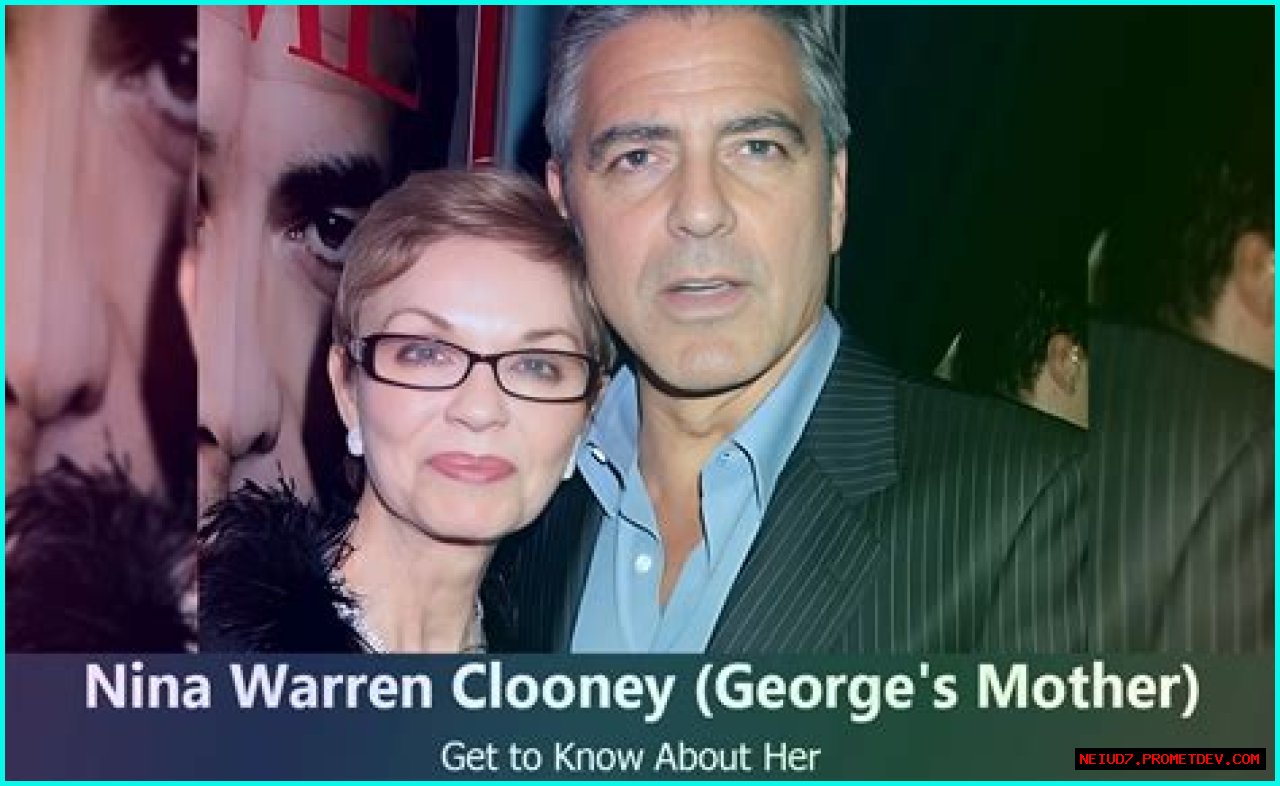 Unveiling The Life Of George Clooney's Mother